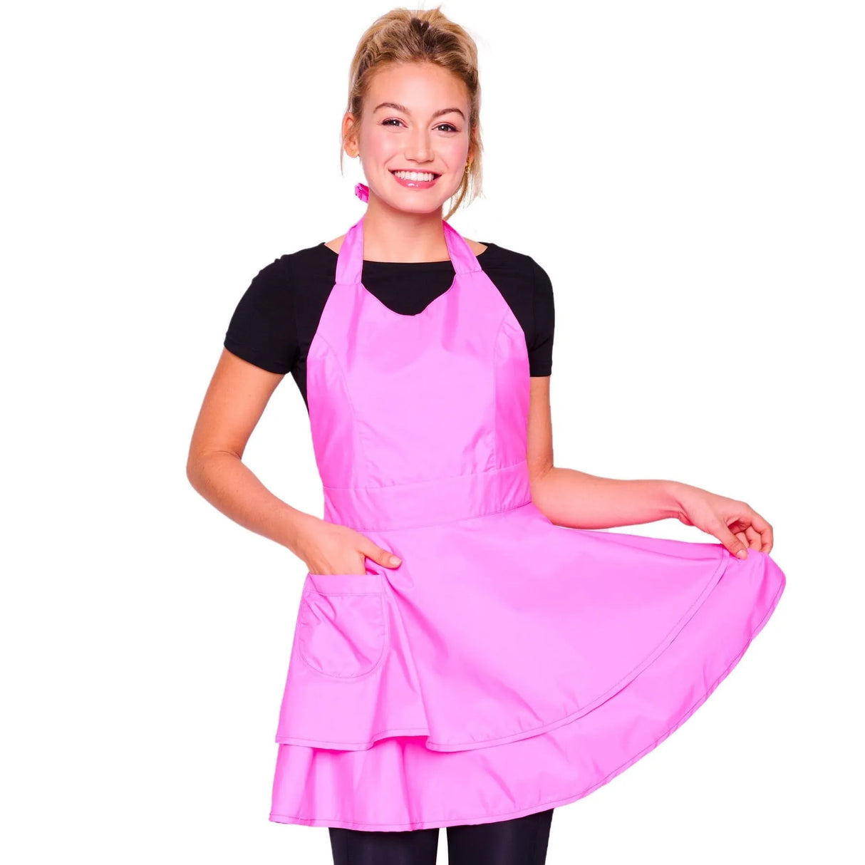 Sweet Treats Bleach Proof Apron | 958-PINK | BETTY DAIN HAIR COLORING ACCESSORIES BETTY DAIN