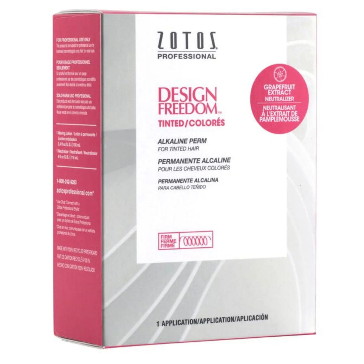 Tinted Alkaline Permanent | DESIGN FREEDOM | ZOTOS Hair Permanents & Straighteners ZOTOS