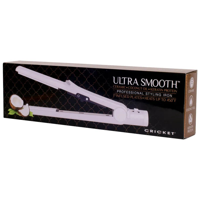 Ultra Smooth Coconut Professional Styling Iron | CRICKET Hair Iron Accessories CRICKET