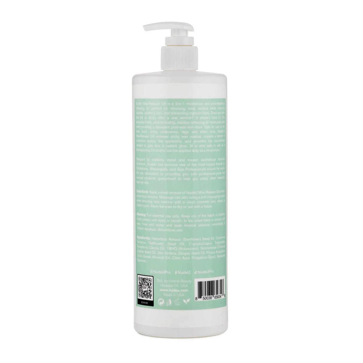 Wax-Release Oil | Post-Wax | NUDE U WAXING KITS & SUPPLIES NUDE U