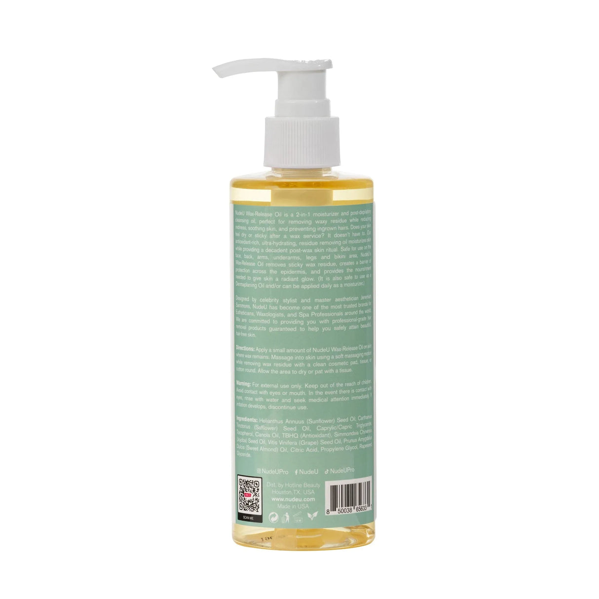 Wax-Release Oil | Post-Wax | NUDE U WAXING KITS & SUPPLIES NUDE U