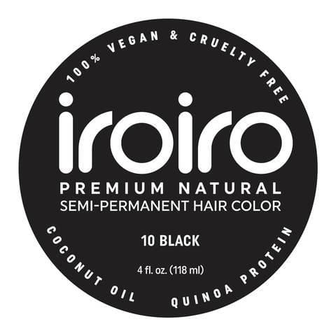 10 BLACK | 10-BLA-USD-4 | IROIRO | SHSalons.com