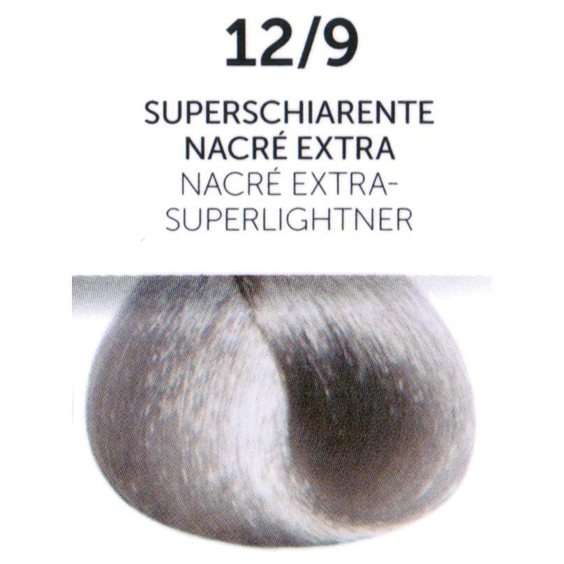 Perlacolor 12/9 Nacre Extra Super Lightener Permanent Hair Dye 100 ml - Long-lasting color for salon treatments.