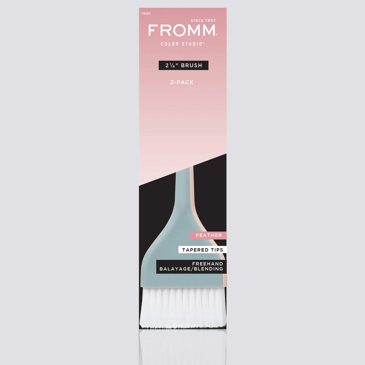 2 1/4" Feather Color Brushes | 2 PACK | F9422 | FROMM HAIR COLORING ACCESSORIES FROMM