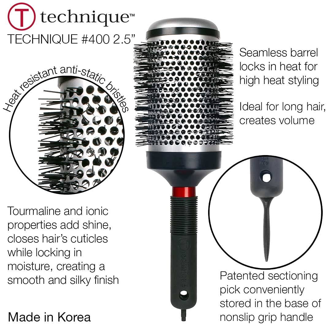 #400 - 2.5" Technique Thermal | CRICKET COMBS & BRUSHES CRICKET 