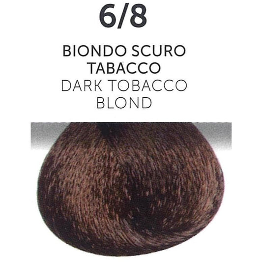 Perlacolor 6/8 Dark Tobacco Blond Permanent Hair Dye 100 ml - Long-lasting color for salon treatments.