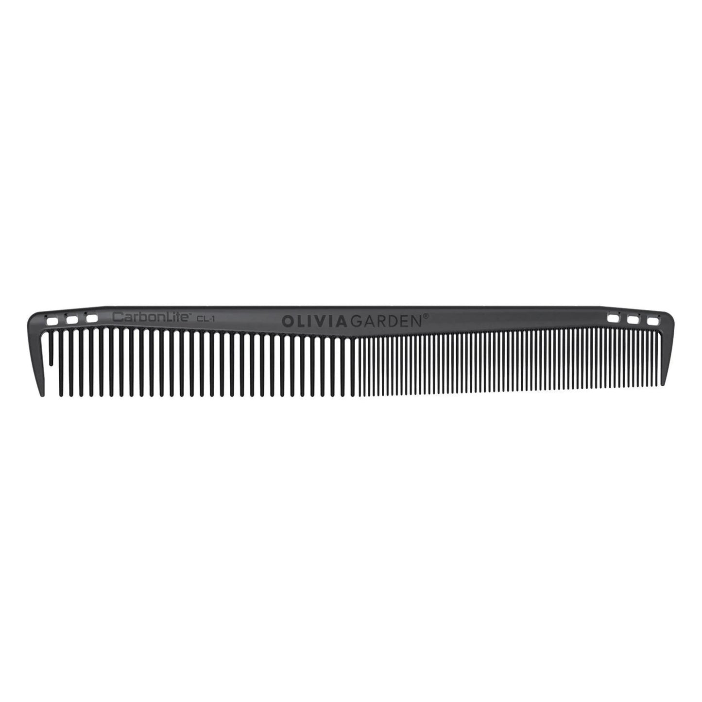7" CarbonLite Combs | CL-1 | OLIVIA GARDEN COMBS & BRUSHES OLIVIA GARDEN