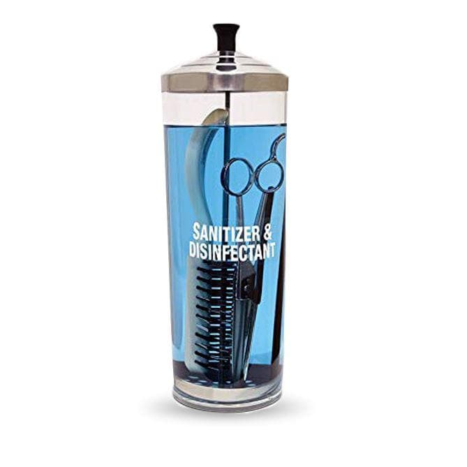 Acrylic Sanitizing Jar | 42oz | SC-550 PERSONAL CARE SCALPMASTER