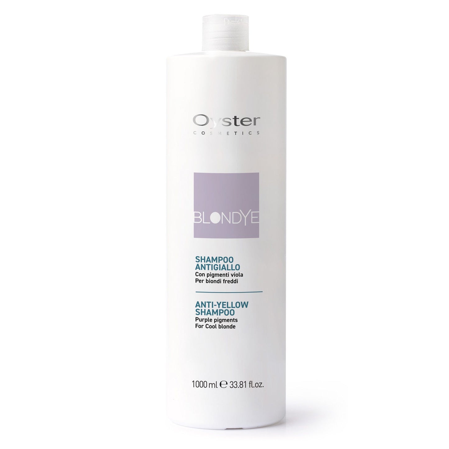 Anti-Yellow Shampoo | BLONDYE HAIR COLOR OYSTER 1000mL 