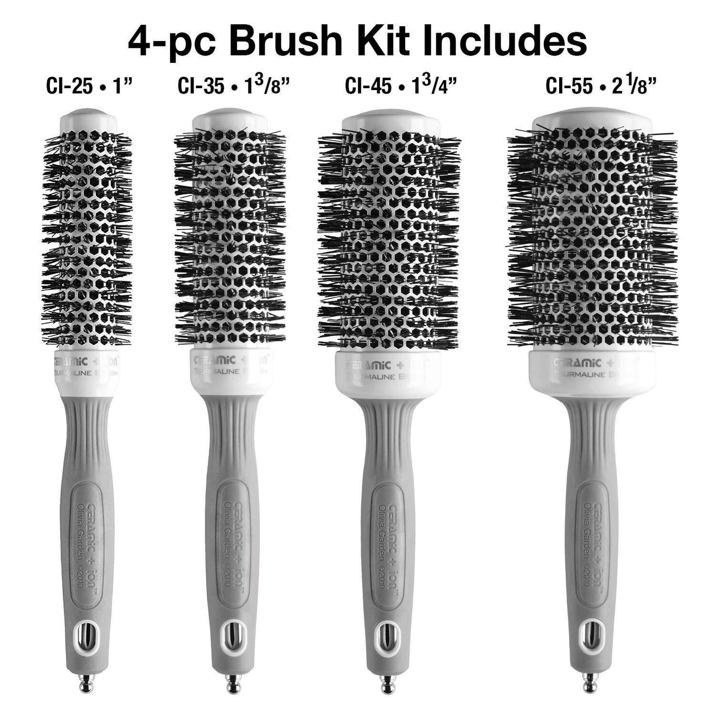 Ceramic + ion Thermal Brush - Box Deal | CI-BOX01 COMBS & BRUSHES OLIVIA GARDEN