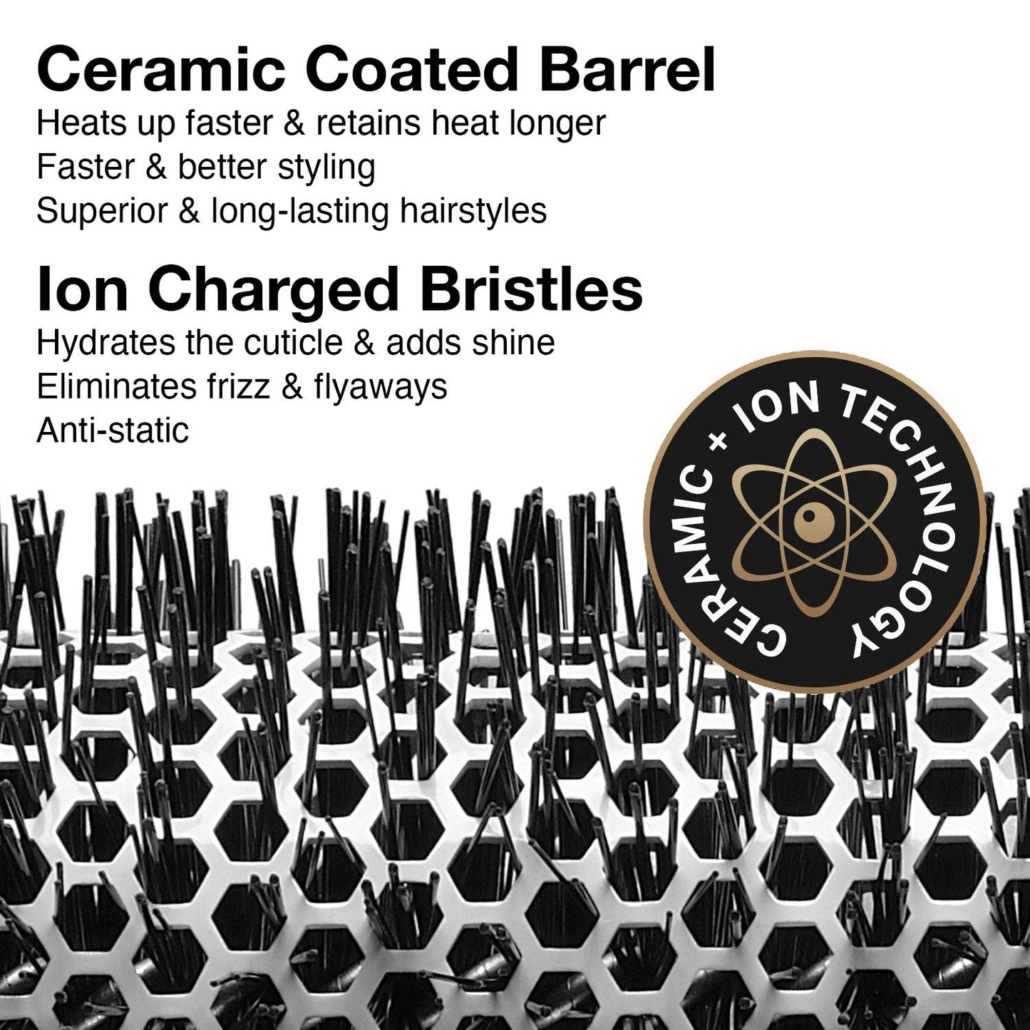Ceramic + ion Thermal Brush - Box Deal | CI-BOX01 COMBS & BRUSHES OLIVIA GARDEN