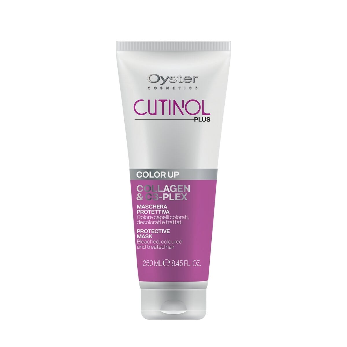 Image of the 250 milliliter bottle of Cutinol Plus Color Up Protective Mask.