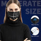 Disposable Face Masks | Black | 50 PCS | 5 x 10-Packs PERSONAL CARE SSW 