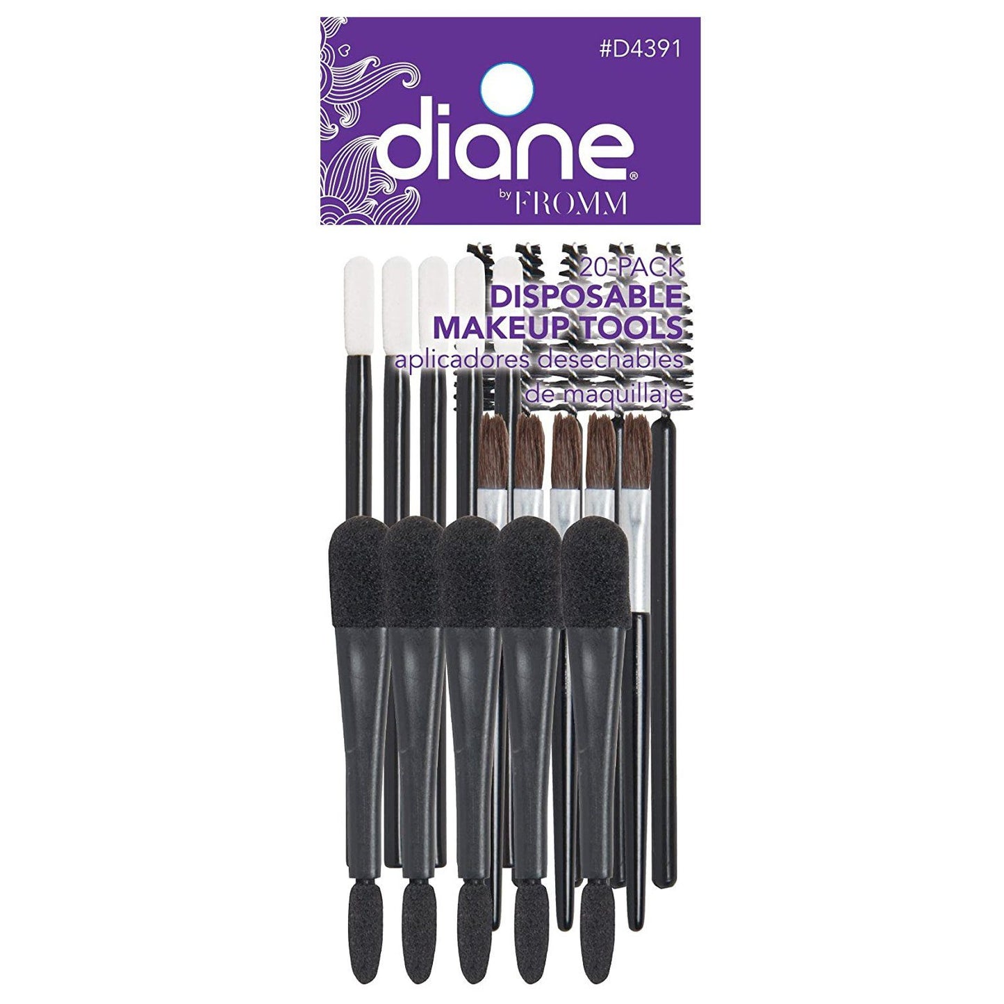 Disposable Makeup Tools | 20 COUNT | D439 SKIN CARE DIANE 