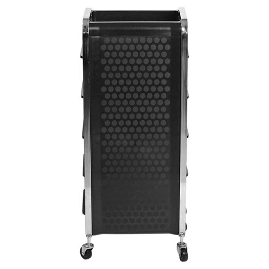 DK-38077 | Black Trolley | Multi-Function Drawers Trolley with Wheel TROLLEY SSW 