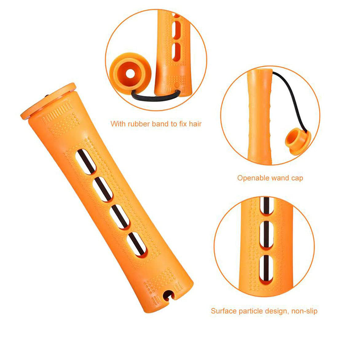 E-Z-Flow Cold Wave Rods | 1 Dozen | 356-TGJU | SOFT N STYLE HAIR COLORING ACCESSORIES SOFT N STYLE