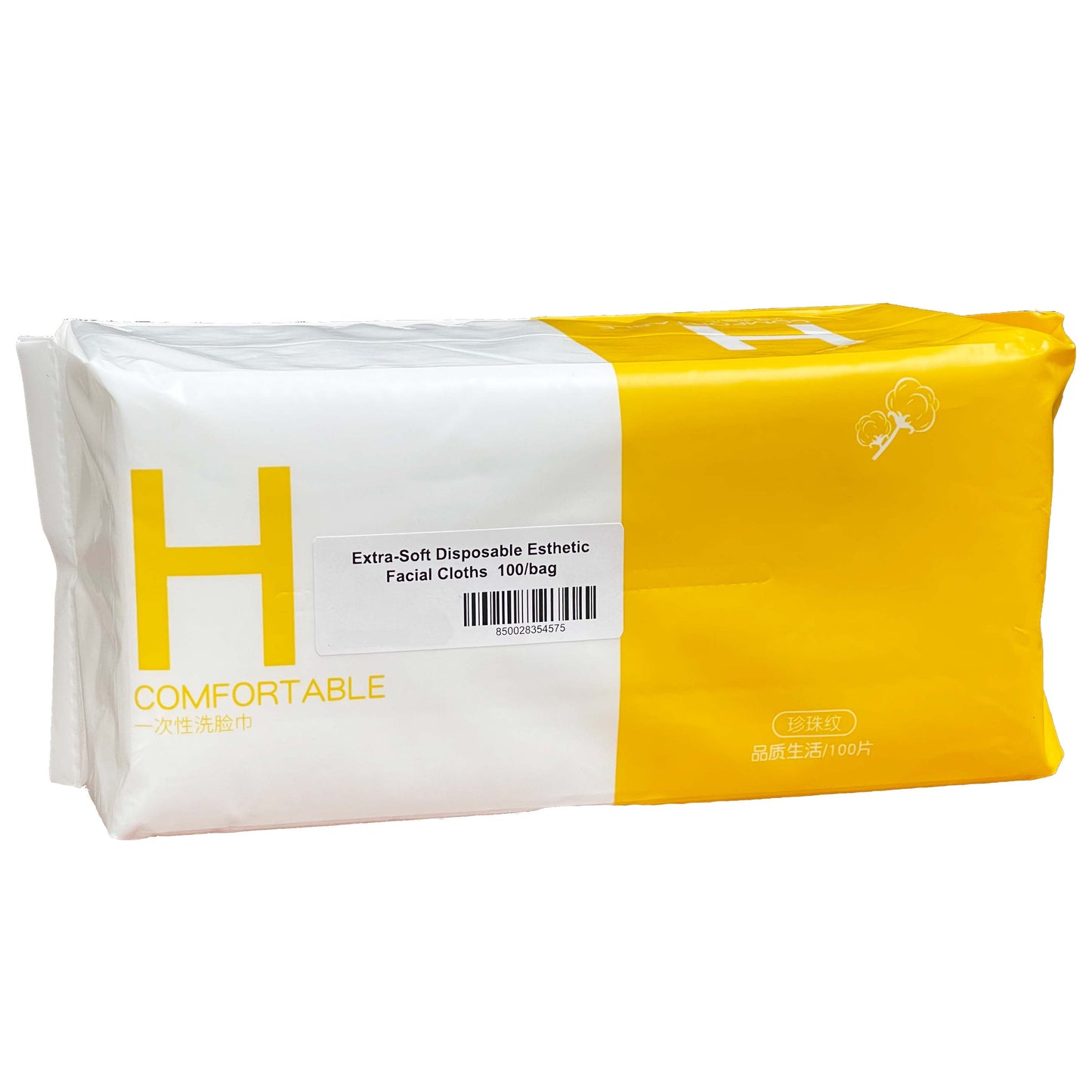 Extra-Soft Disposable Esthetic Facial Cloths | 100/bag SPA HOTLINE BEAUTY 