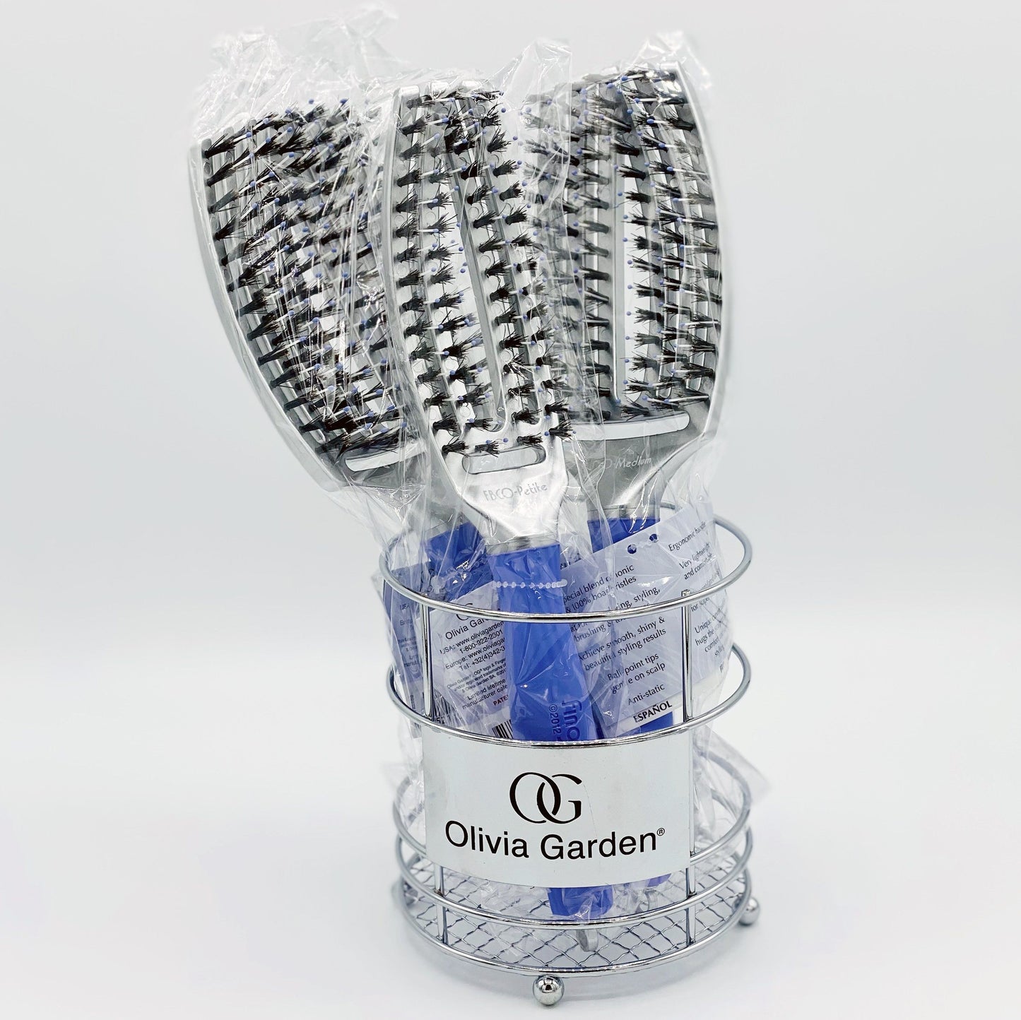 Fingerbrush Combo 3-PC Box Deal COMBS & BRUSHES OLIVIA GARDEN