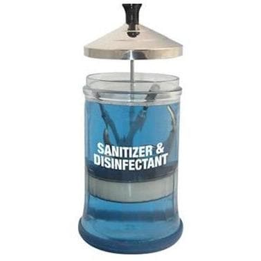 Glass Sanitizing Jar PERSONAL CARE SCALPMASTER 21 oz