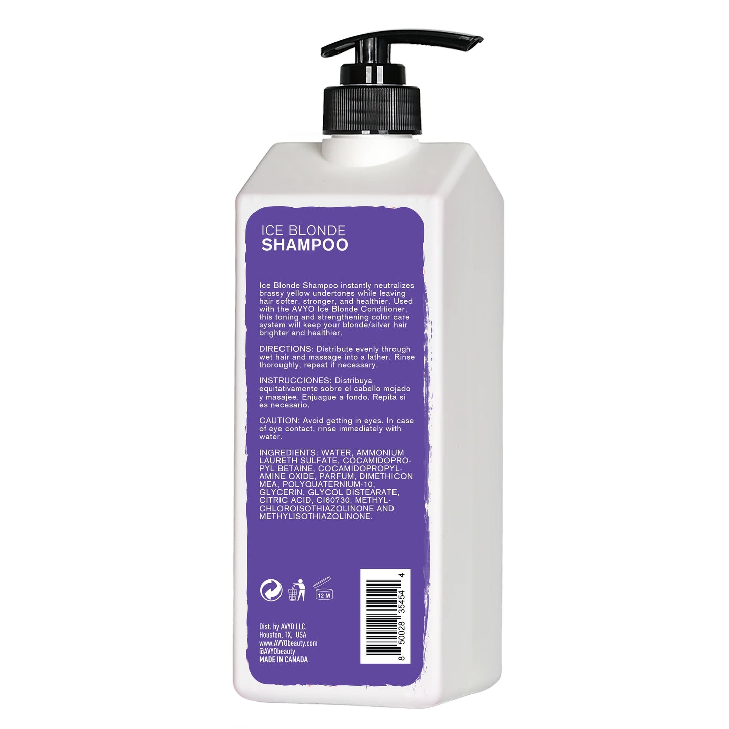 Ice Blonde Shampoo | AVYO SHAMPOO AVYO 