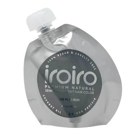 Iroiro 140 Platinum Semi-Permanent Hair Color – Vibrant, Vegan, and Easy to Apply