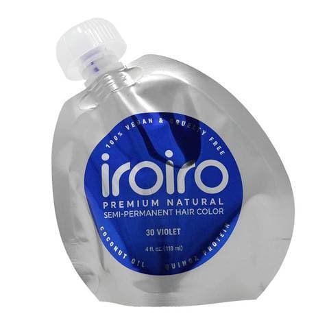 Iroiro 30 Violet Semi-Permanent Hair Color – Vibrant, Vegan, and Easy to Apply