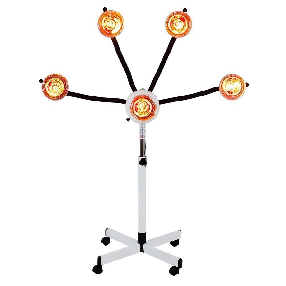 M-1019  5 Head Near-Infrared Lamp With Flexible Arms – Salon and