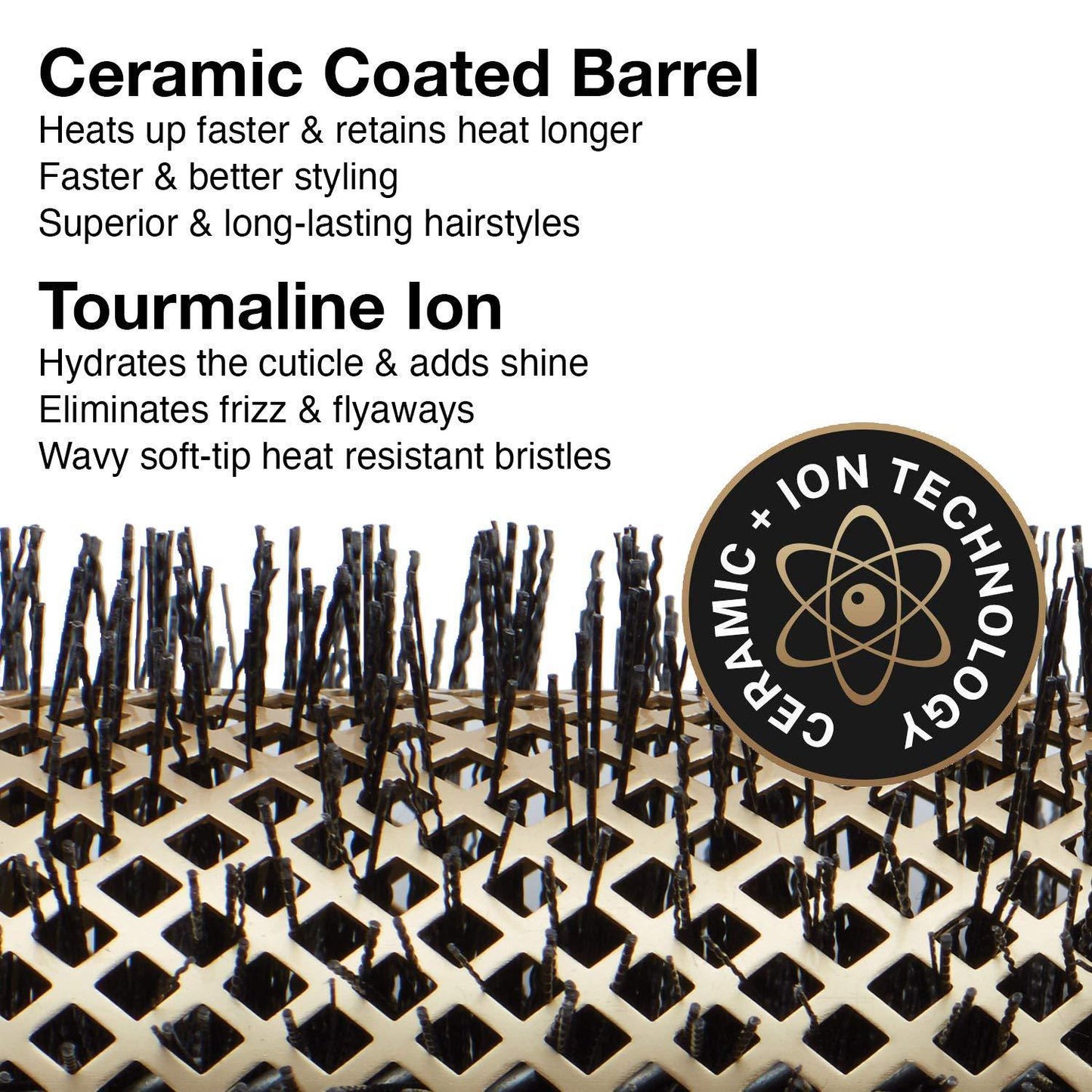 NanoThermic Ceramic + ion | NT-44G | 1 3/4" | Olivia Garden 50th Anniversary Special Edition COMBS & BRUSHES OLIVIA GARDEN