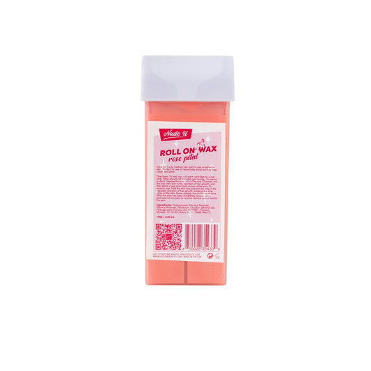 Rose Petal | Roll-on Depilatory Wax Cartridge | NUDE U Waxing Kits & Supplies NUDE U