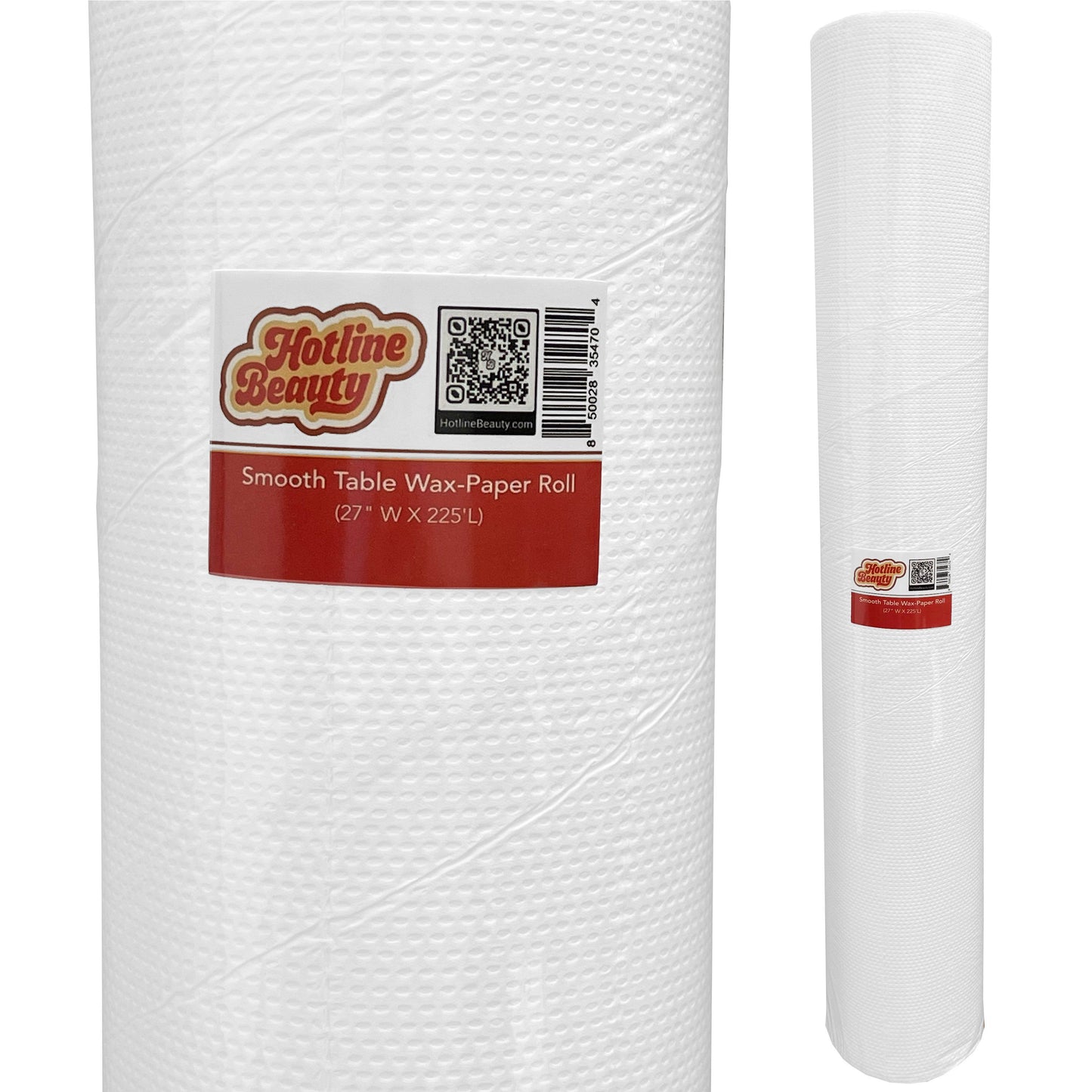 Smooth Table Wax-Paper Roll | 27" W X 225'L | HOTLINE BEAUTY Spas HOTLINE BEAUTY
