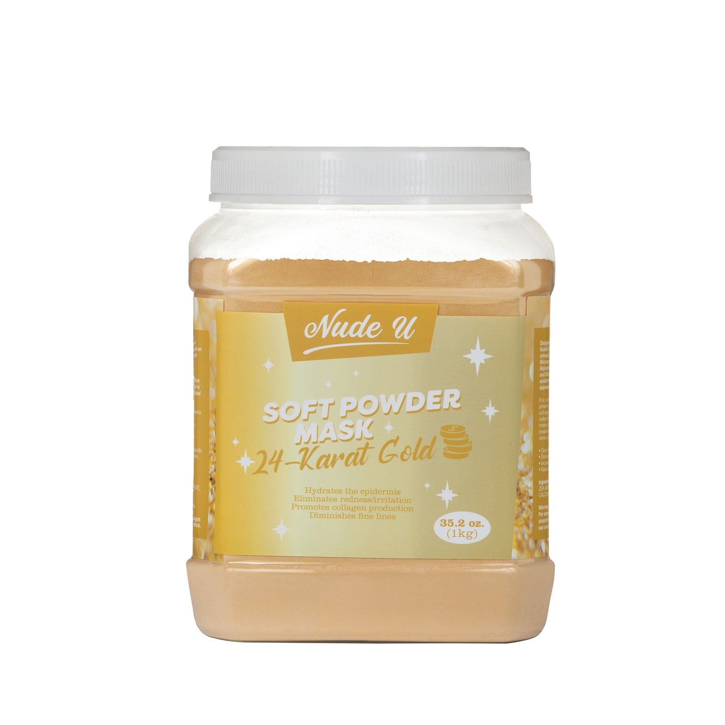 Soft Powder Mask | 24-Karat Gold | 1 KG | NUDE U Skin Care NUDE U 