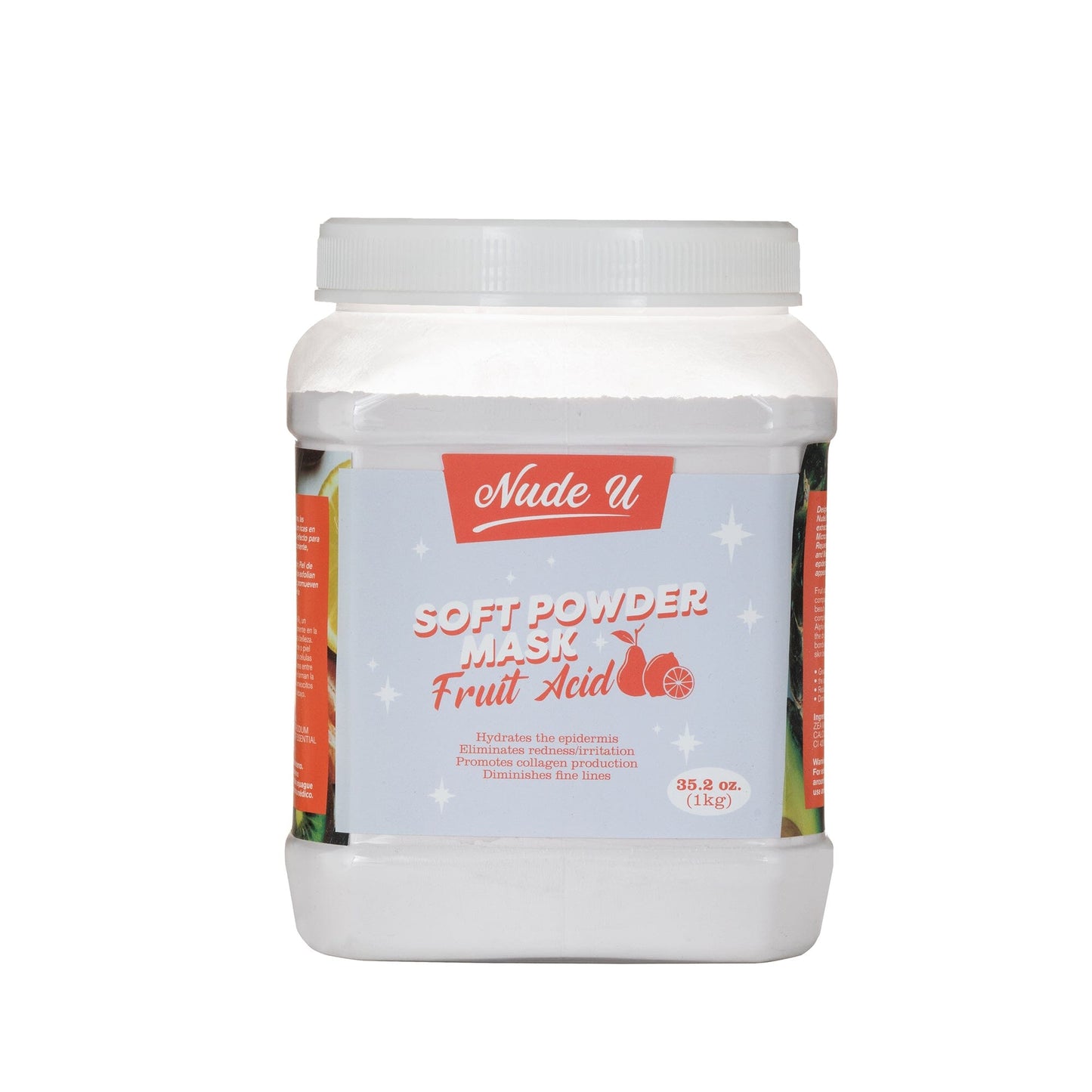 Soft Powder Mask | Fruit Acid | 1 KG | NUDE U Skin Care NUDE U 