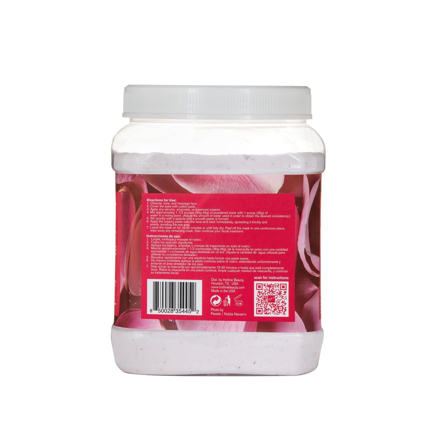 Soft Powder Mask | Rose Petal | 1 KG | NUDE U Skin Care NUDE U