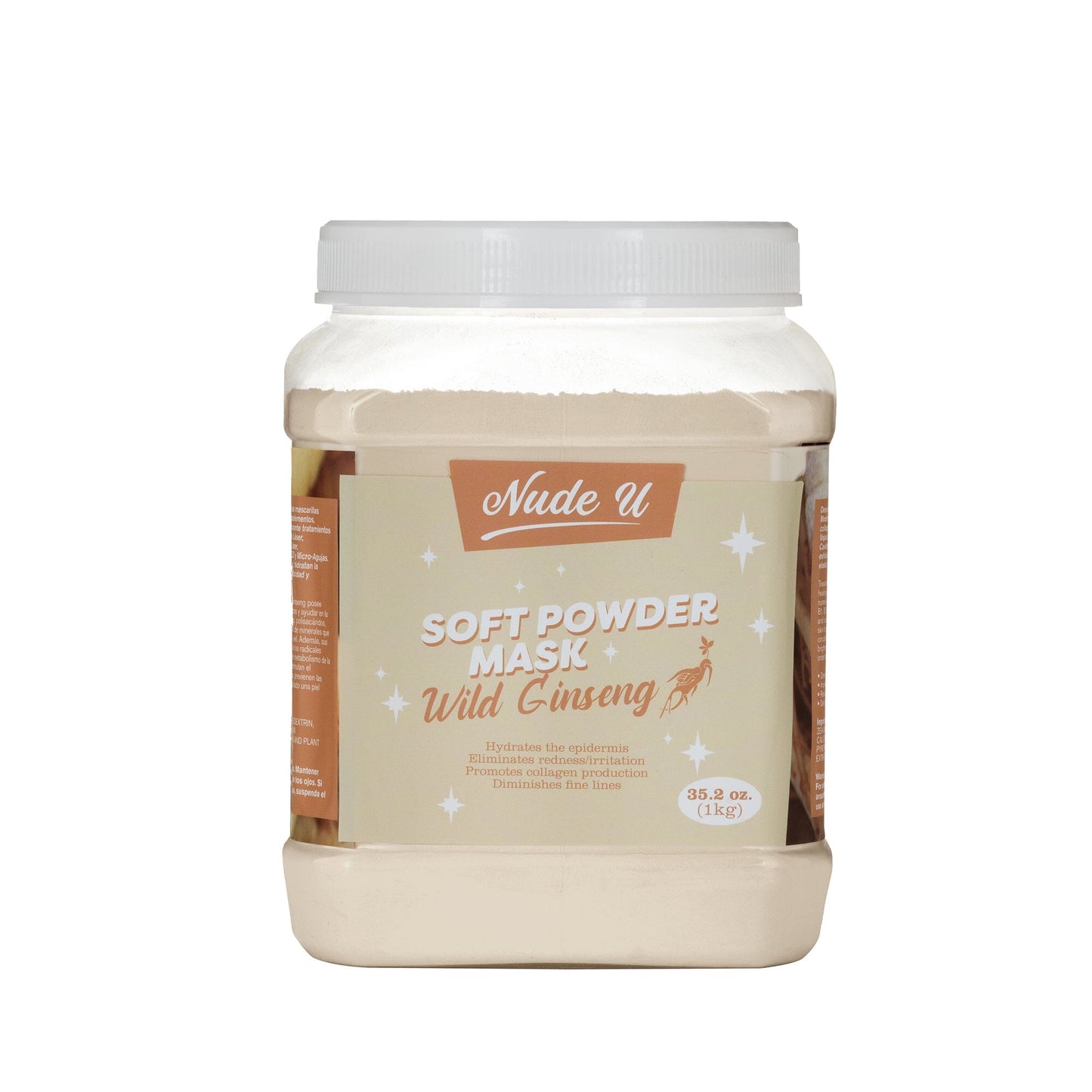 Soft Powder Mask | Wild Ginseng | 1 KG | NUDE U Skin Care NUDE U 