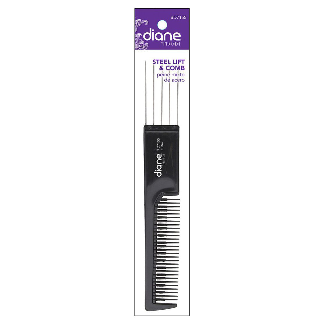 Steel Lift & Comb | D7155 | DIANE HAIR COLORING ACCESSORIES DIANE