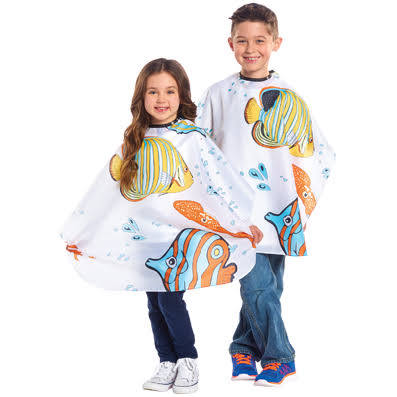 Tropical Fish | Cutting & Styling Cape | 4056 | SALONCHIC HAIR COLORING ACCESSORIES SALONCHIC