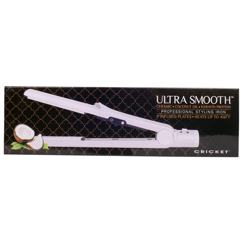 Ultra Smooth Coconut Professional Styling Iron | CRICKET Hair Iron Accessories CRICKET