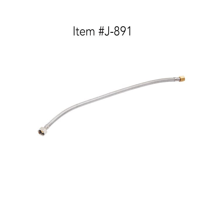 Vacuum Breaker Connect Hose (both ends 1/4) Shower & Hose SSW 