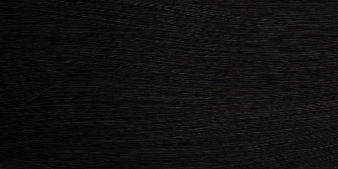 #1 Black - Straight Tape In Extensions | 22" | 10pcs | 32730 | AQUA Hair Extensions AQUA 