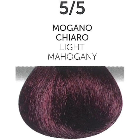 Perlacolor 5/5 Light Mahogany Permanent Hair Dye 100 ml - Long-lasting color for salon treatments. 