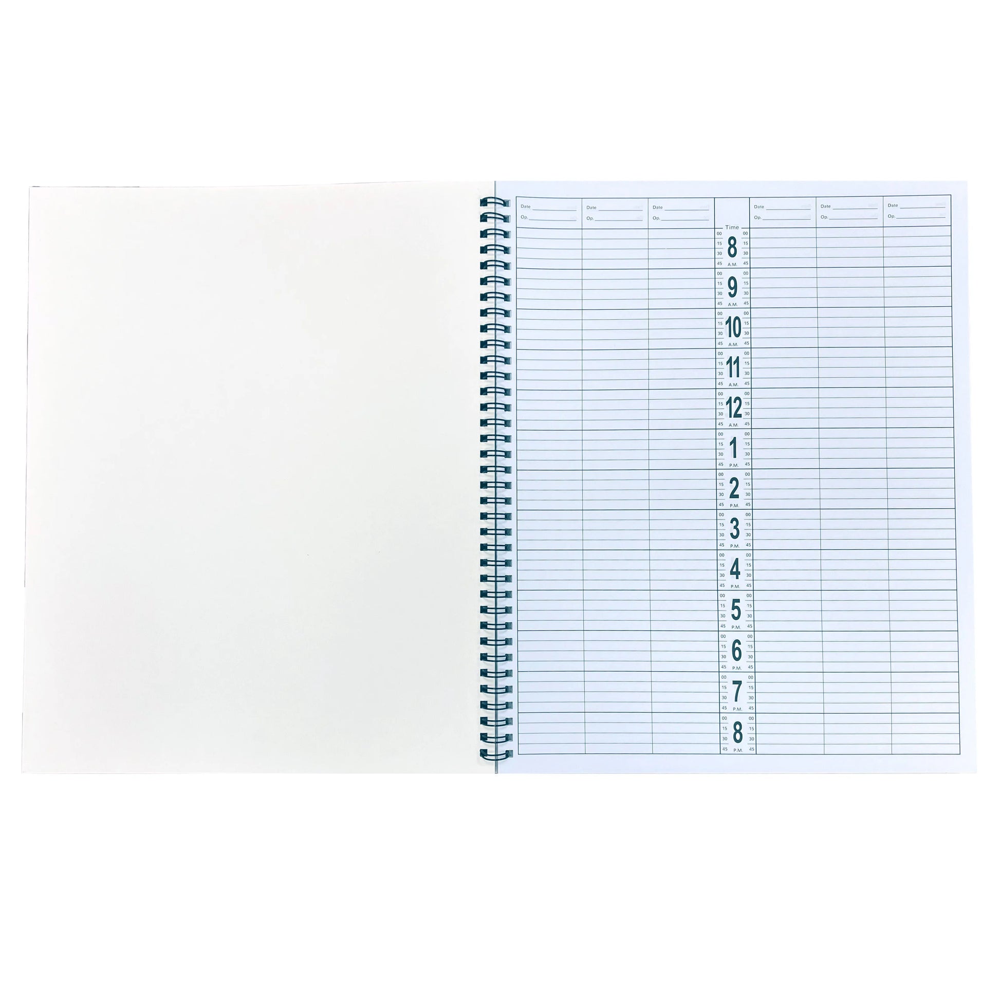 6 Column Appointment Book | DL-C200 | DL PROFESSIONAL Books DL PROFESSIONAL 