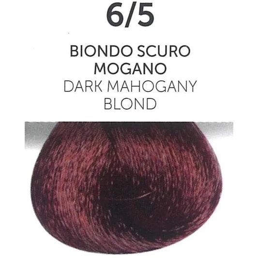 Perlacolor 6/5 Dark Mahogany Blond Permanent Hair Dye 100 ml - Long-lasting color for salon treatments. 