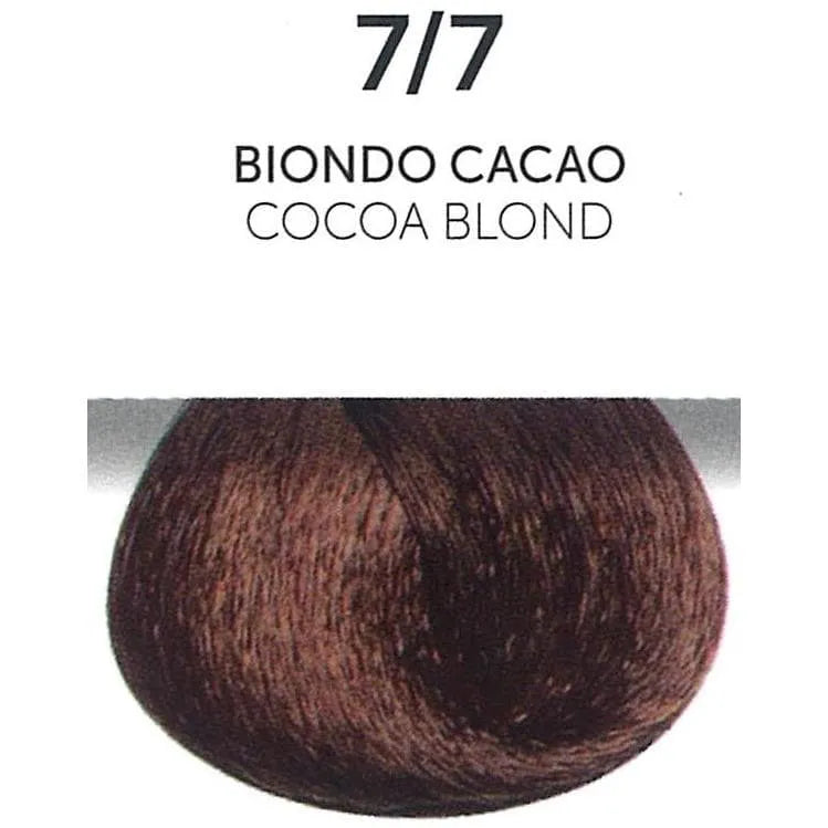 Perlacolor 7/7 Cocoa Blond Permanent Hair Dye 100 ml - Long-lasting color for salon treatments. 