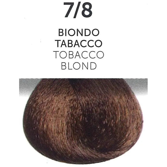 Perlacolor 7/8 Tobacco Blond Permanent Hair Dye 100 ml - Long-lasting color for salon treatments. 