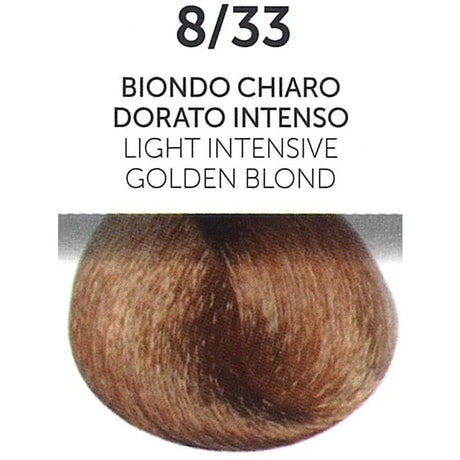 Perlacolor 8/33 Light Intensive Golden Blond Permanent Hair Dye 100 ml - Long-lasting color for salon treatments. 