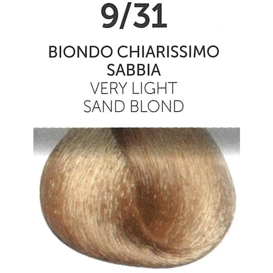 Perlacolor 9/31 Very Light Sand Blond Permanent Hair Dye 100 ml - Long-lasting color for salon treatments. 