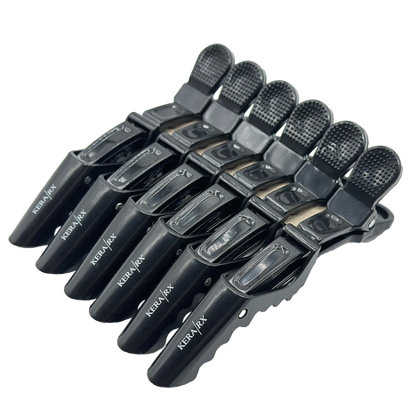 Kera/RX Gator Grip Clips - 6 Pack, Salon and Spa Wholesaler
