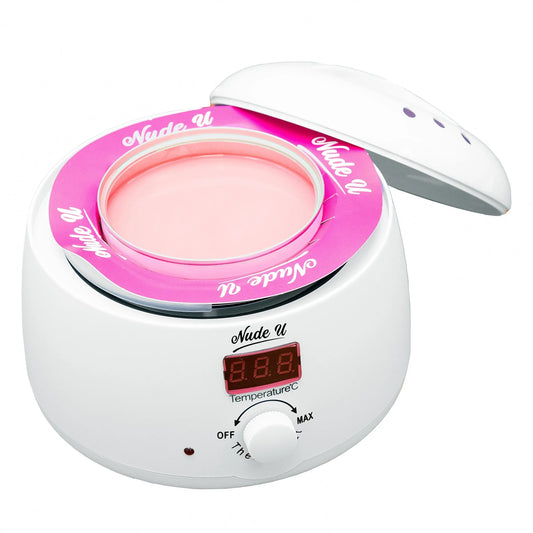 NudeU Digital Single Wax Warmer - 500 g / 1 lb Capacity, Salon and Spa Wholesaler