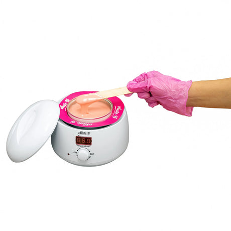 NudeU Digital Single Wax Warmer - 500 g / 1 lb Capacity, Salon and Spa Wholesaler