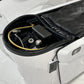 A029 | Korean Japanese Head Spa Massage Shampoo Bed | White - Black Fabric | Water Circulation Ring | Shampoo Unit | SSW SHAMPOO UNITS AND CABINETS SSW 